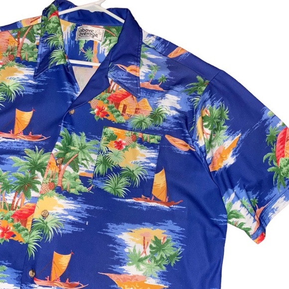 Vintage Pennshire Floral Hawaiian Shirt BIG MAN 2XL (H) - Picture 2 of 7